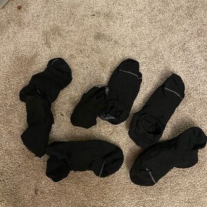 Black Ankle Socks Set